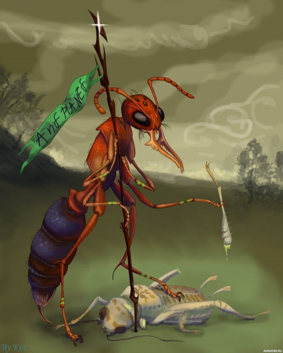 Муравьиный Лев обыкновенный