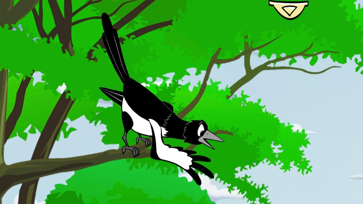 Забавные вороны