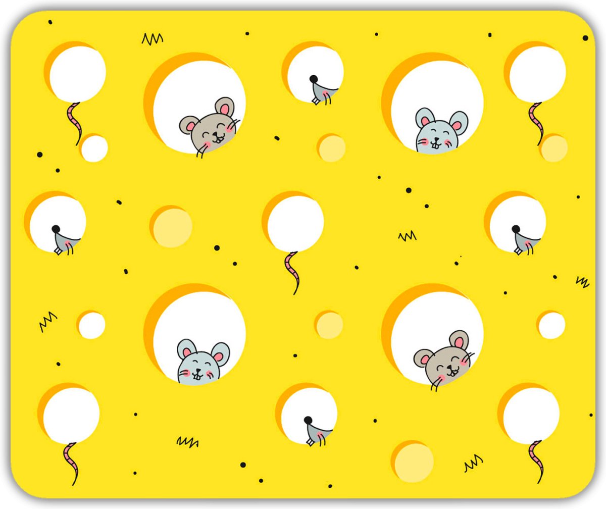 Фон с мышками и сыром