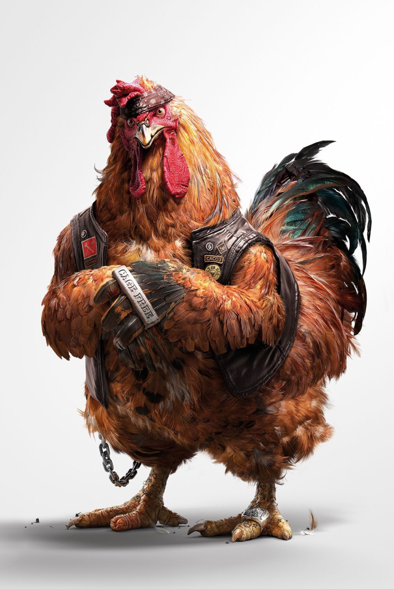 Креативная курица