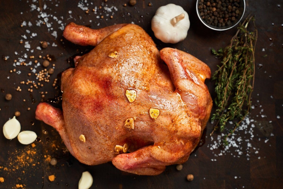 Цыпленок табака черный