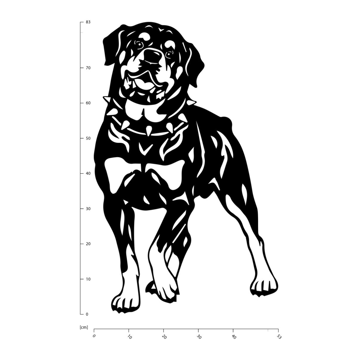 Тату ротвейлера эскизы черно белый