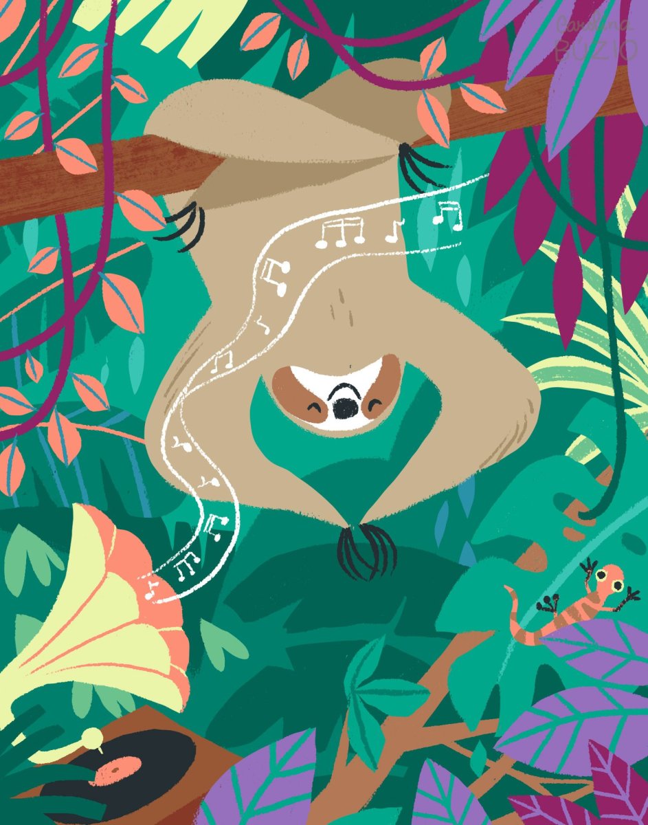 Ленивец иллюстраторы