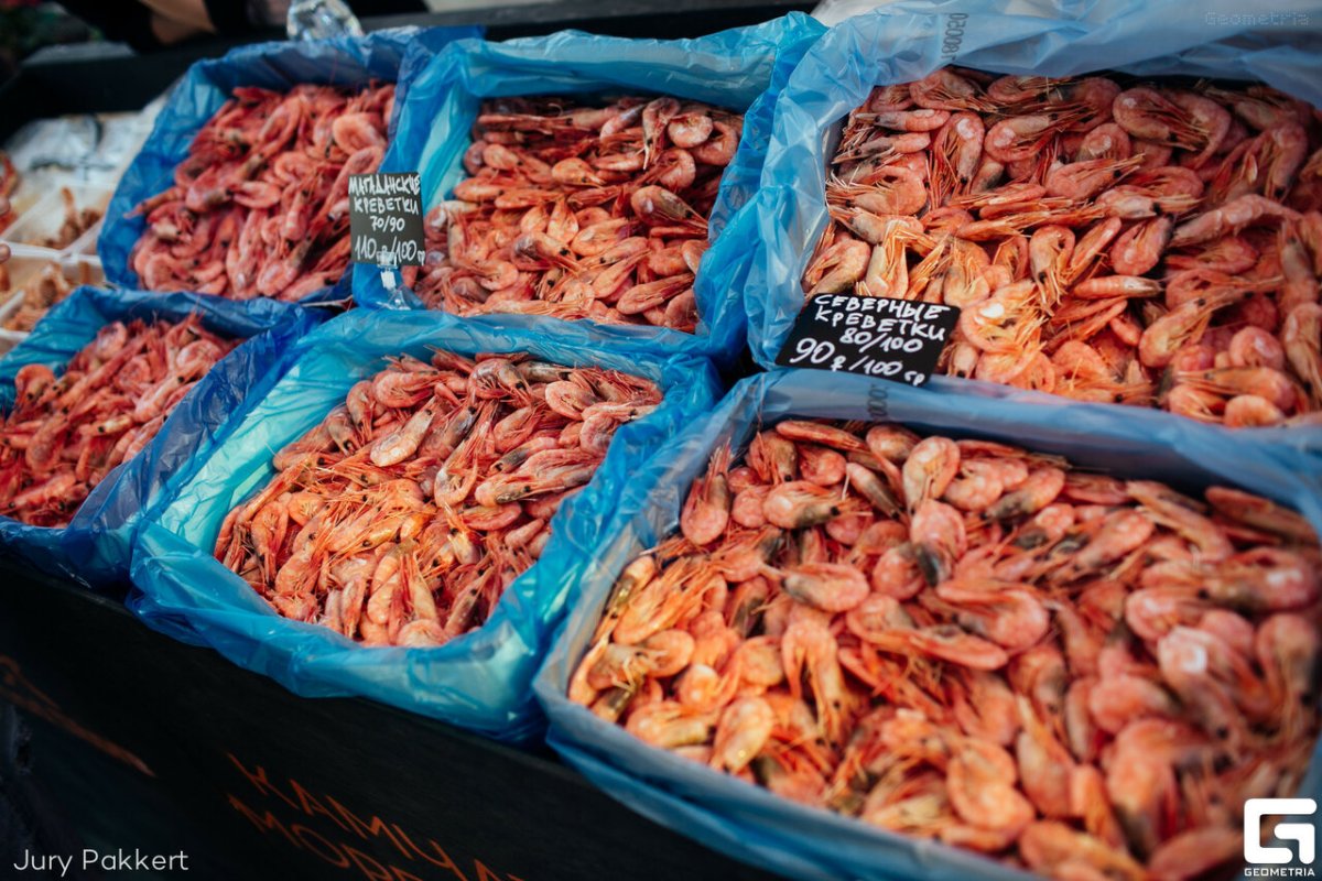 Магазин морепродуктов