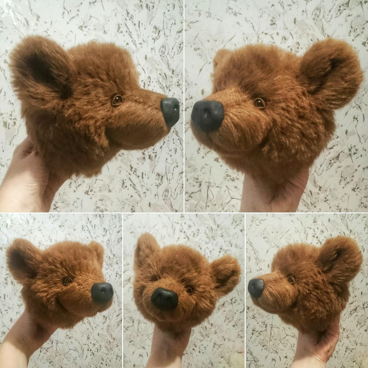 Морды мишек Тедди