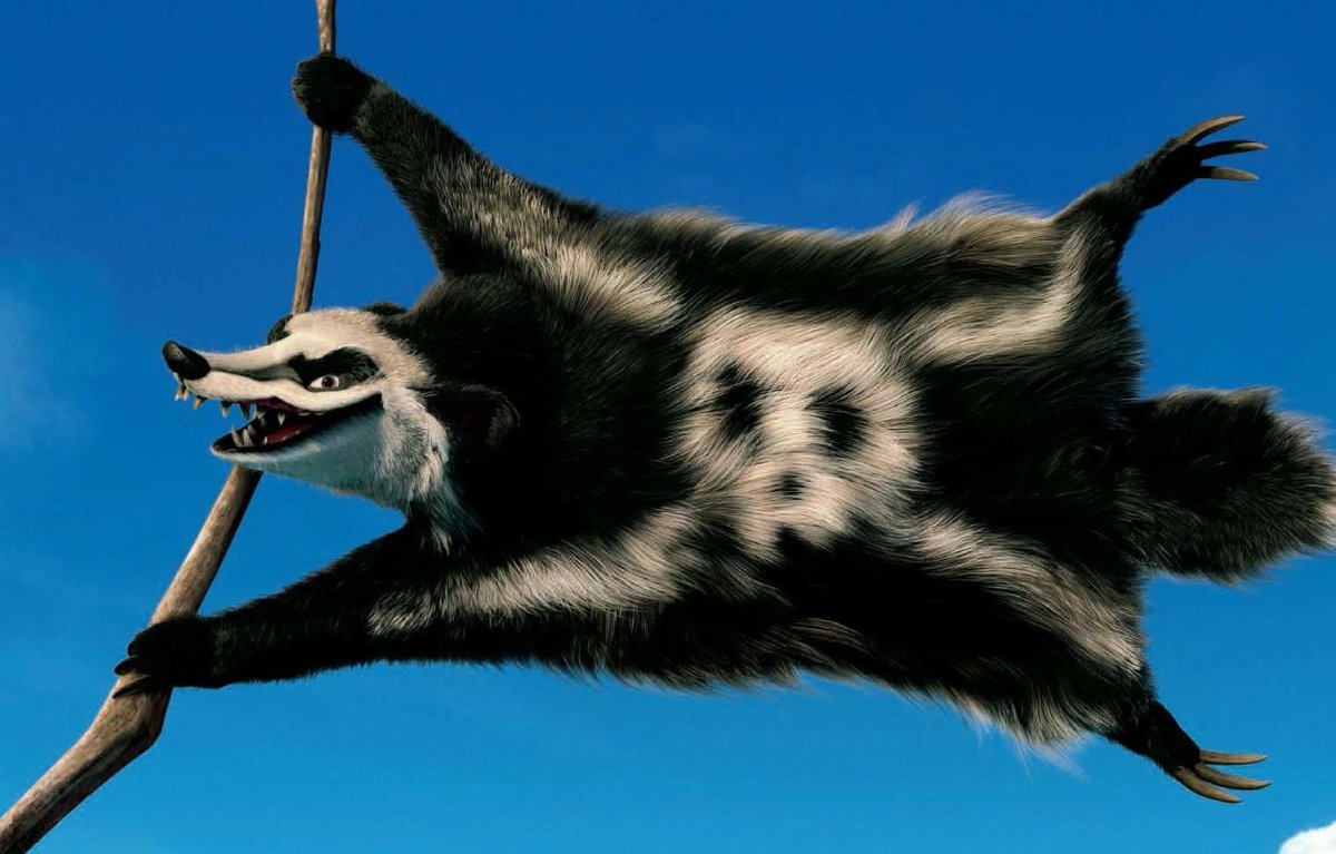 Ice age барсук