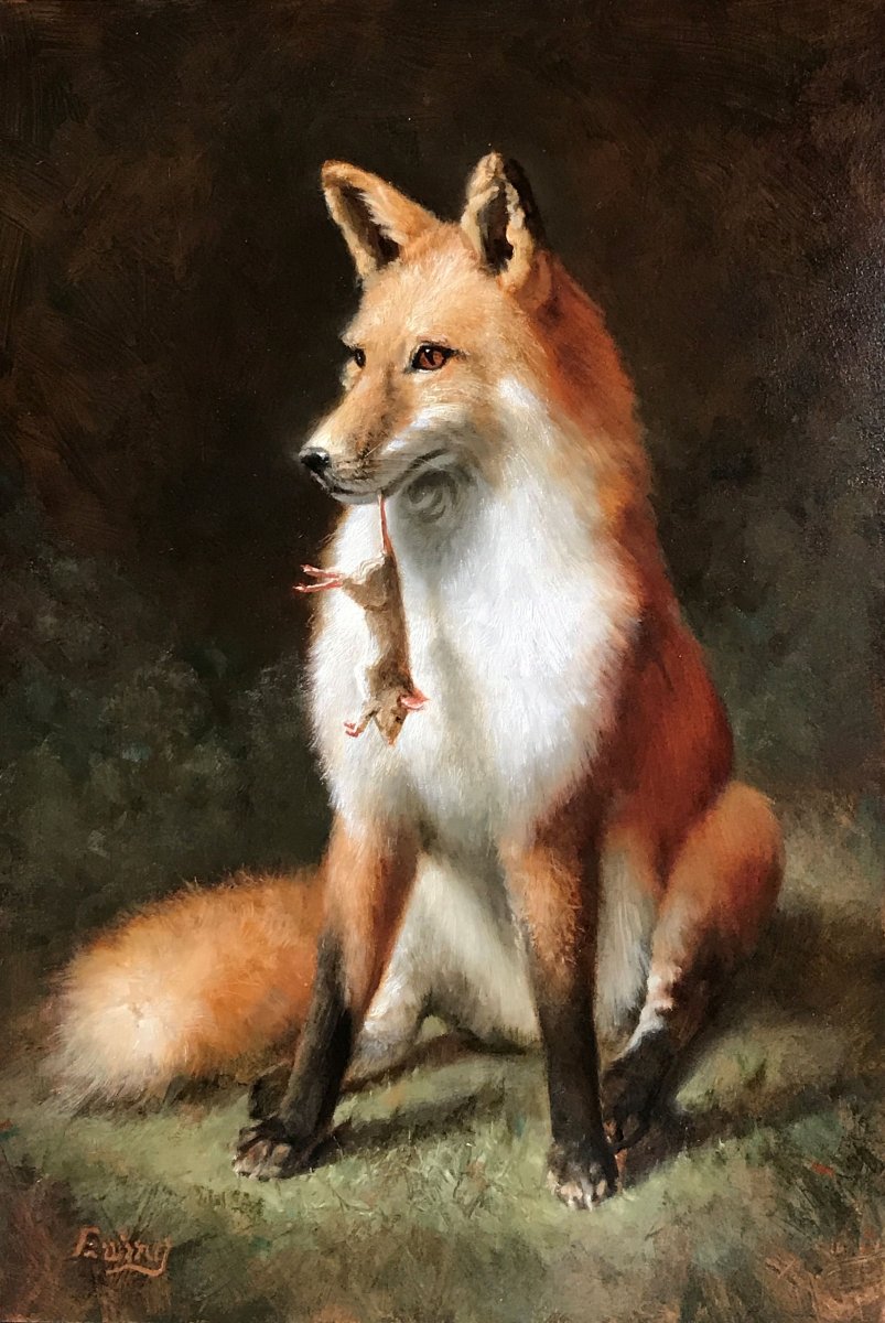 Картины с изображением лисы