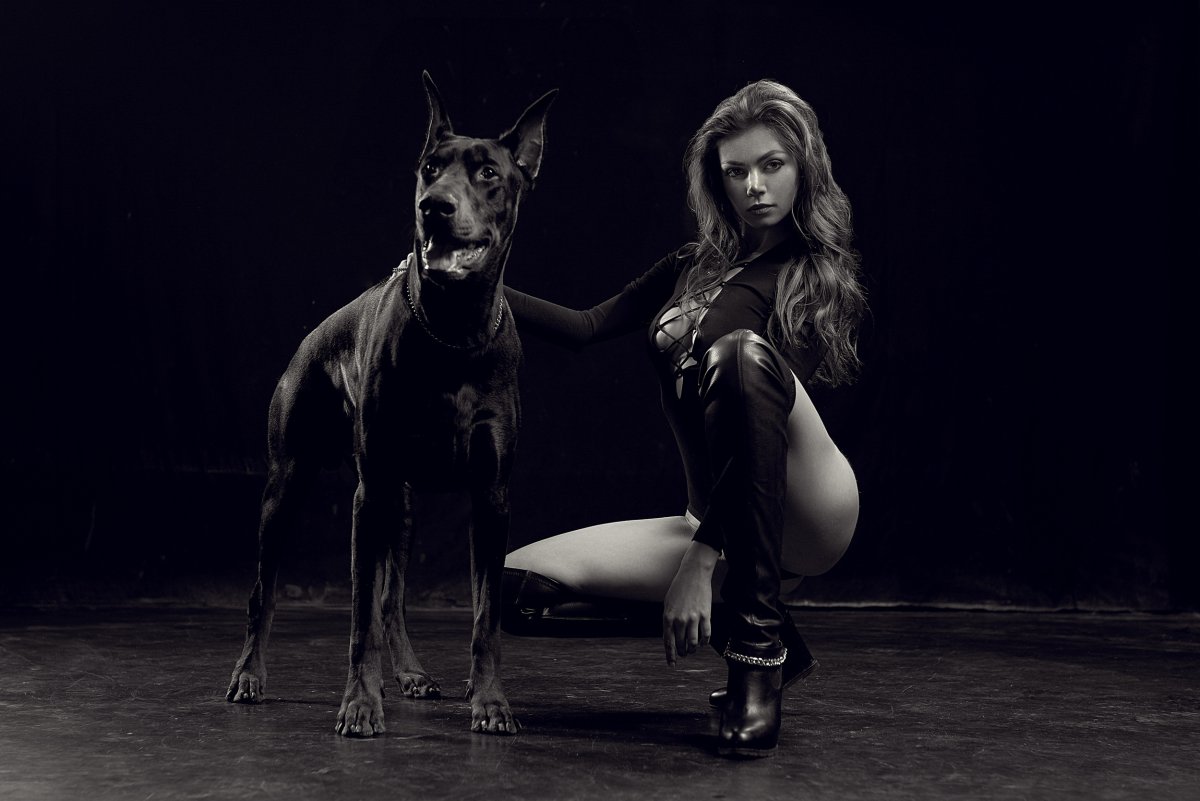 Катрина Доберман фотомодель