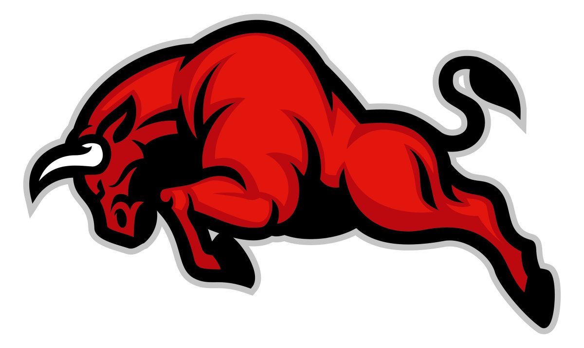 Красный бык логотип