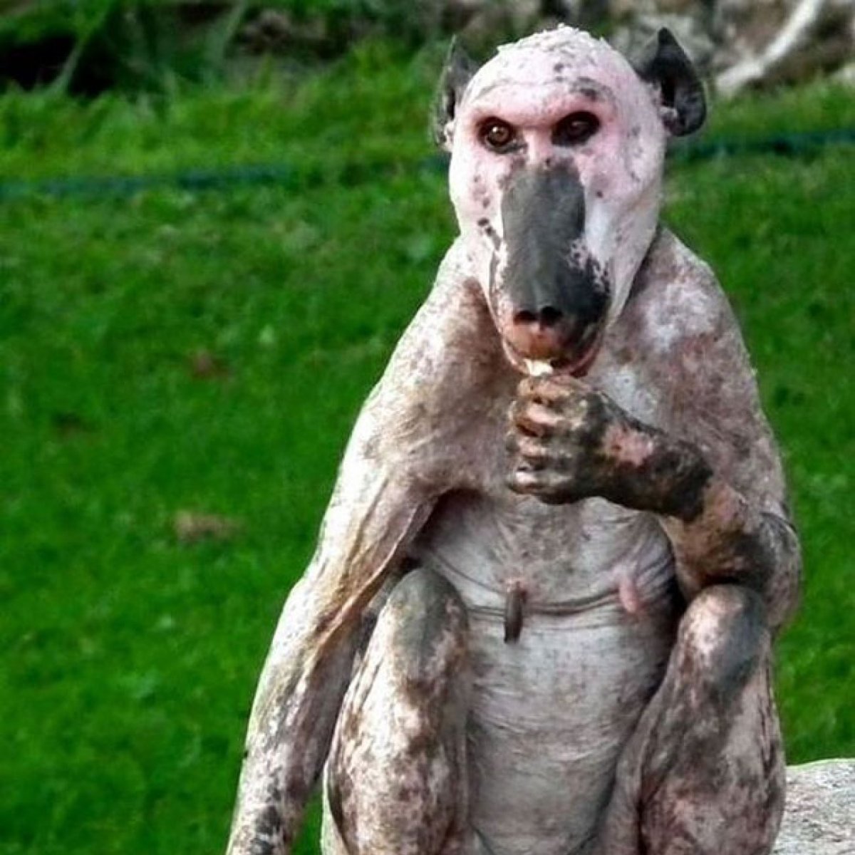 Злой белый медведь