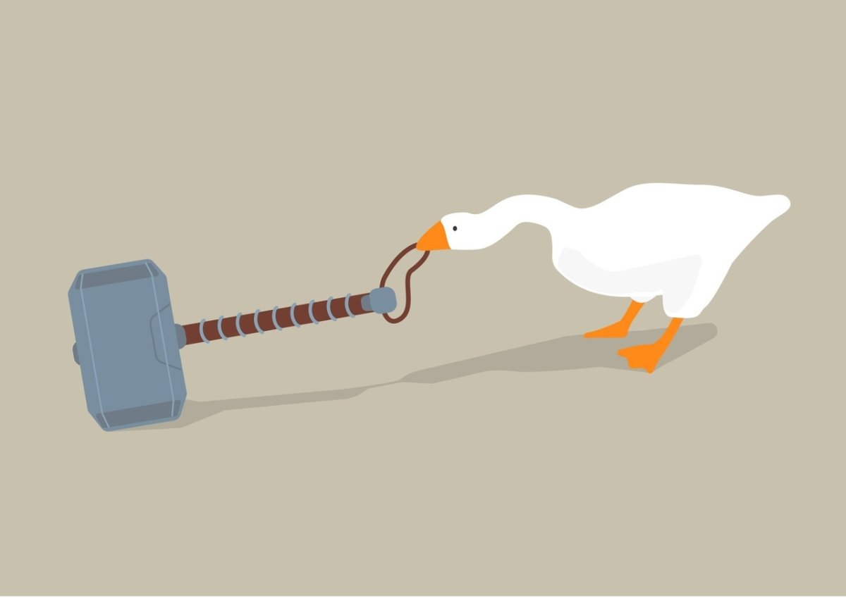 Гусь Минимализм