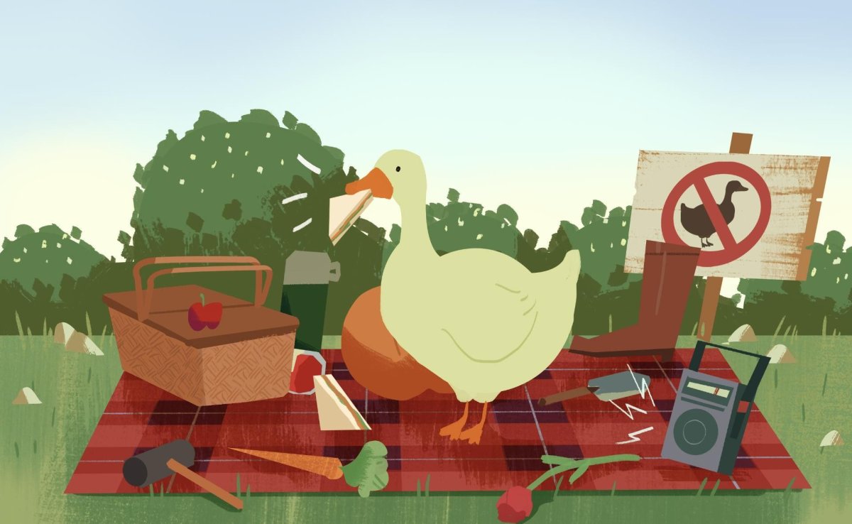 Безымянная игра про гуся