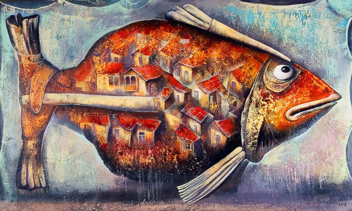 В Приморско Ахтарском рыбный рынок