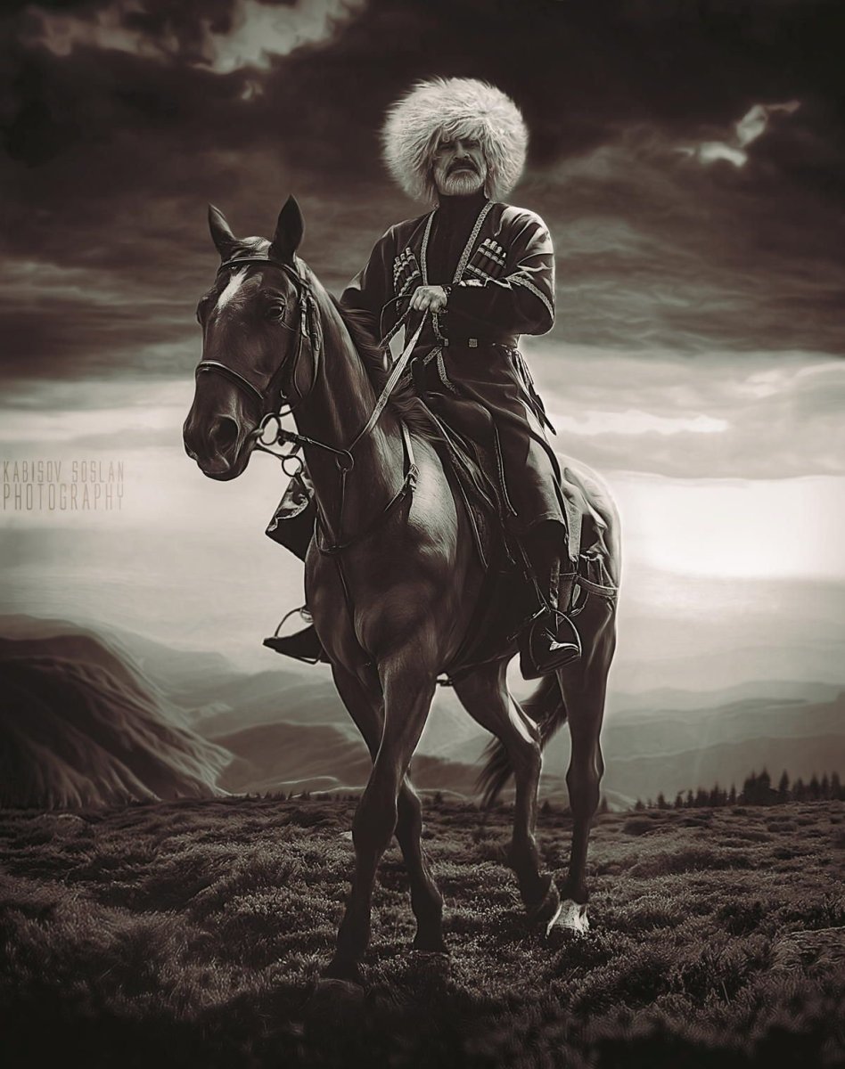 Джигит на лошади