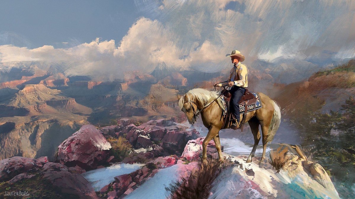 Горец джигит воин