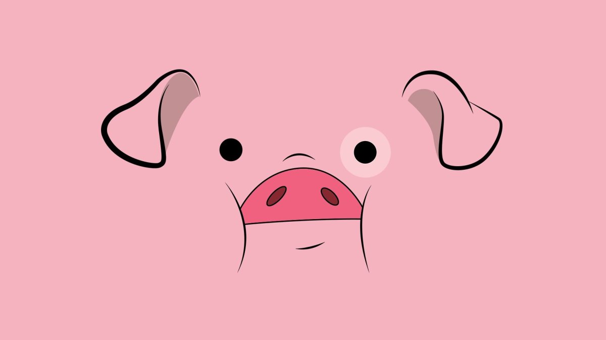 3д модель хрюшки