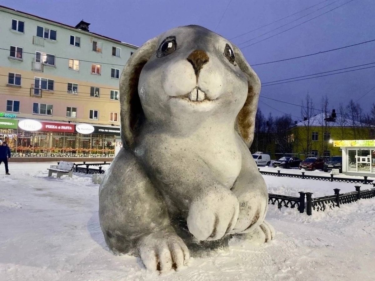 Самый большой в мире кролик Ральф