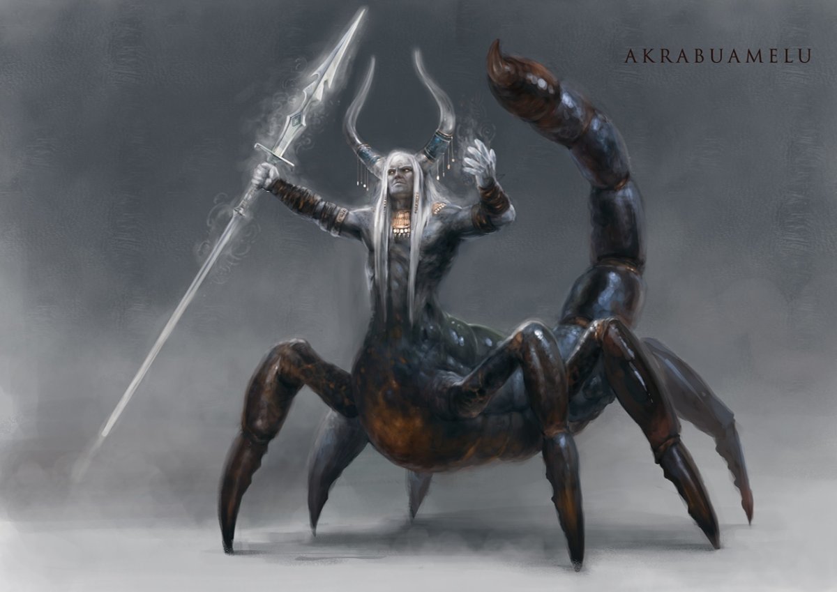 Акрабуамелу мифология