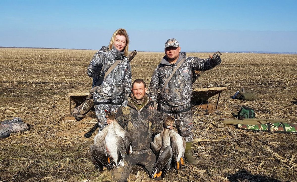 Охота на бекаса с легавой