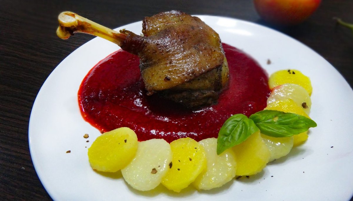 Молекулярная кухня фуагра