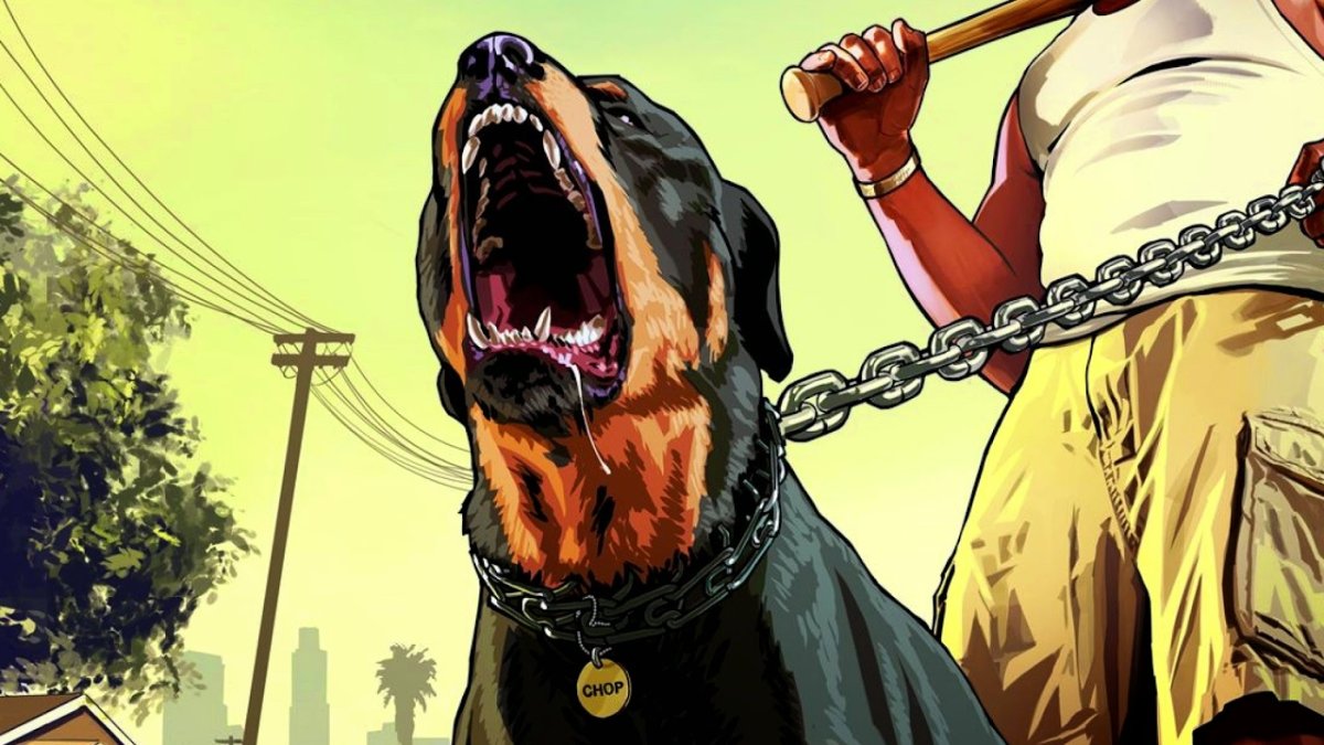 ГТА 5 Франклин и Чоп