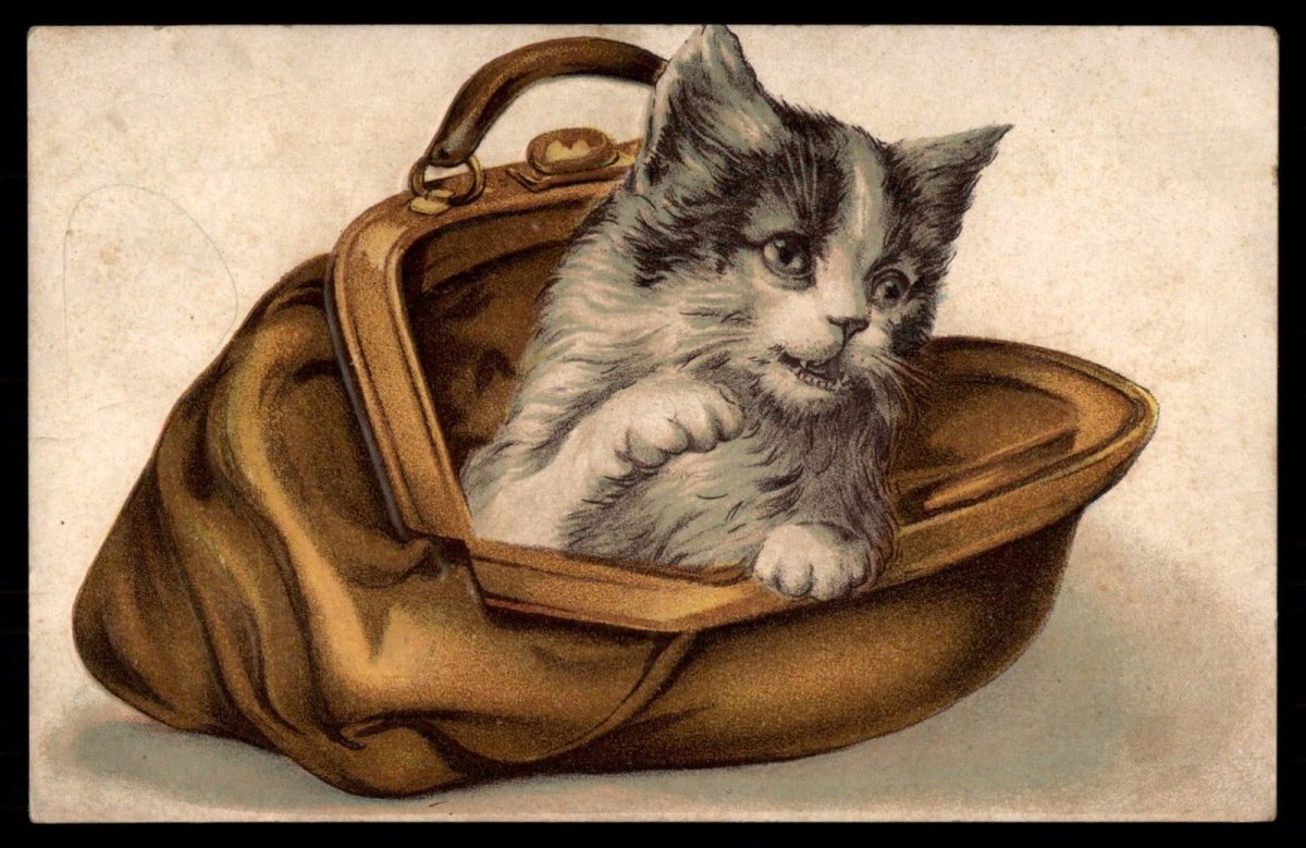 Винтажный кот