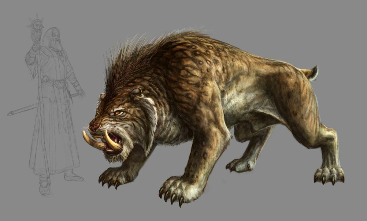 Махайрод Смилодон