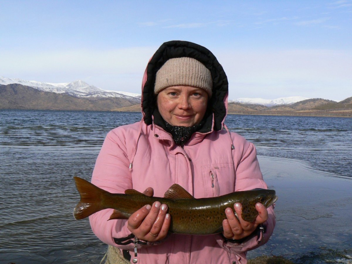 Озеро Маркаколь рыбалка