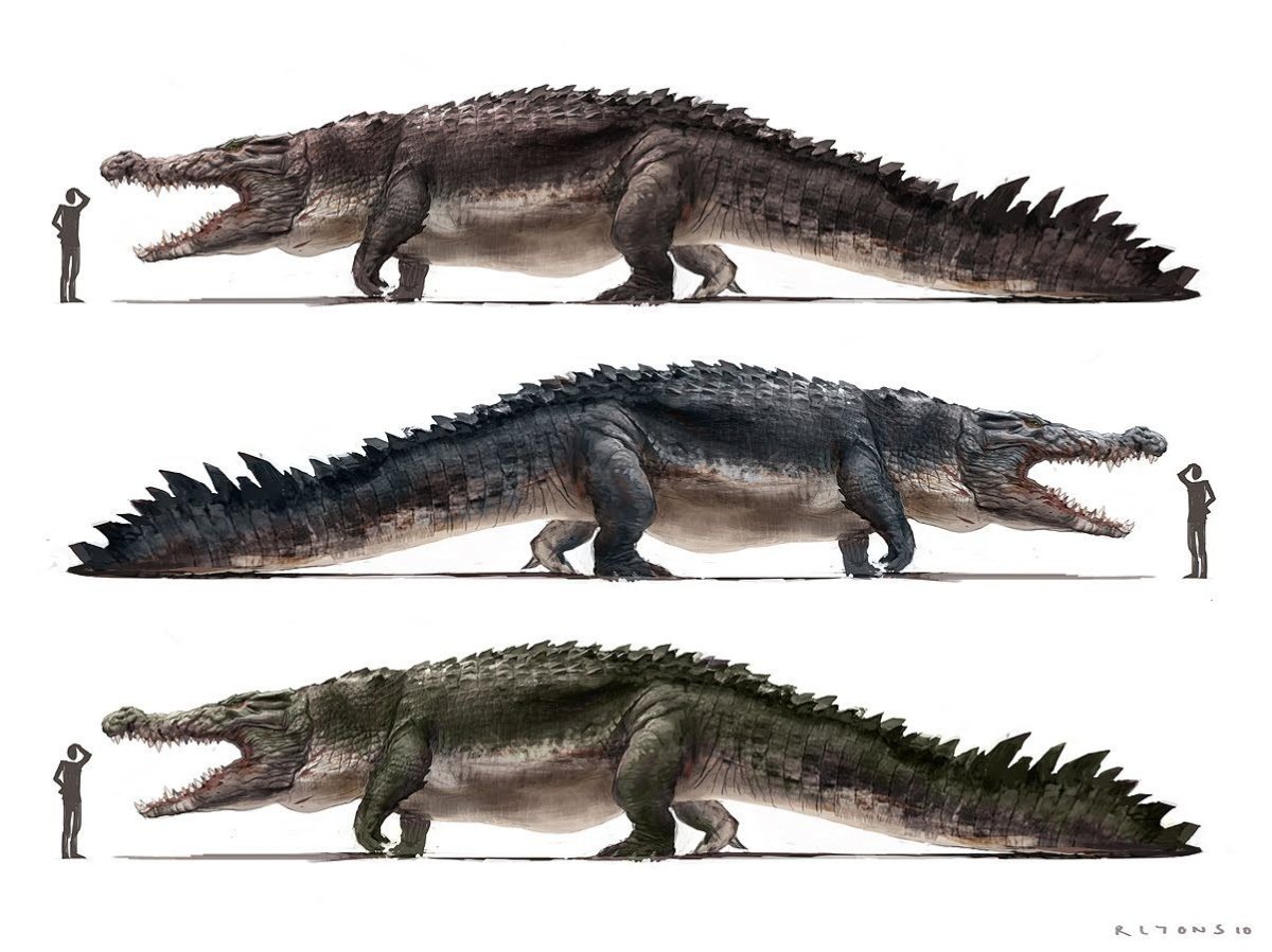 Rhamphosuchus крокодил