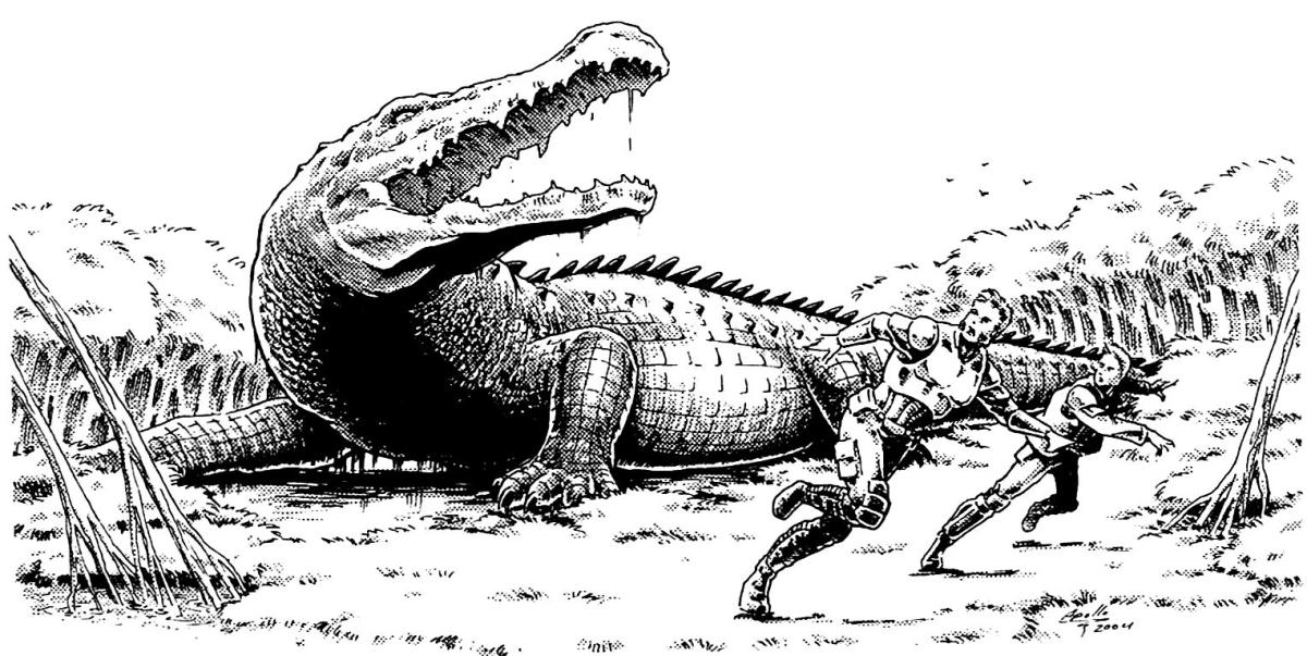 Гребнистый крокодил Лолонг