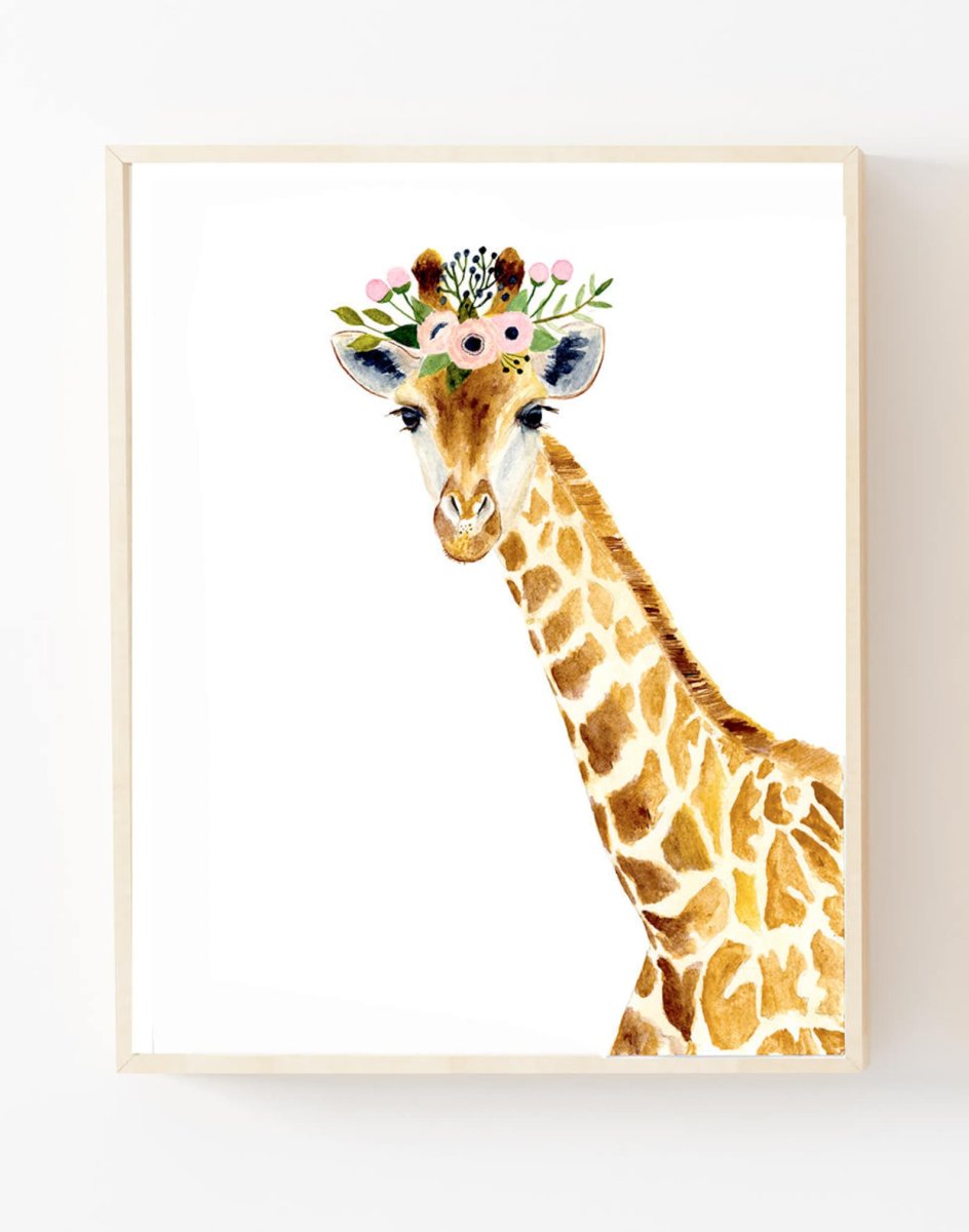Постер Жираф в детскую