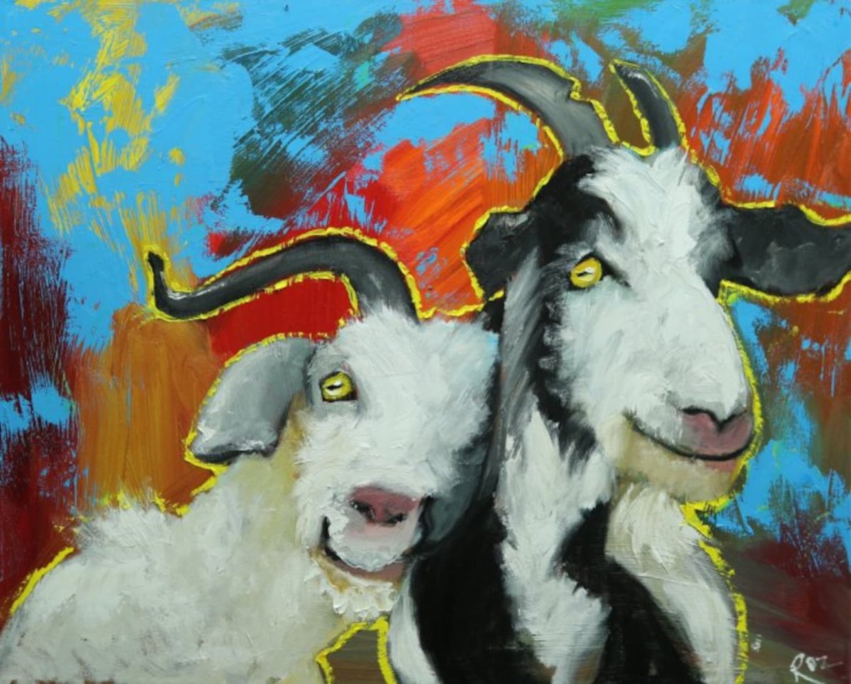 Портрет козы