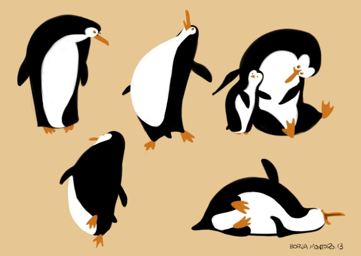 Пингвин иллюстрация