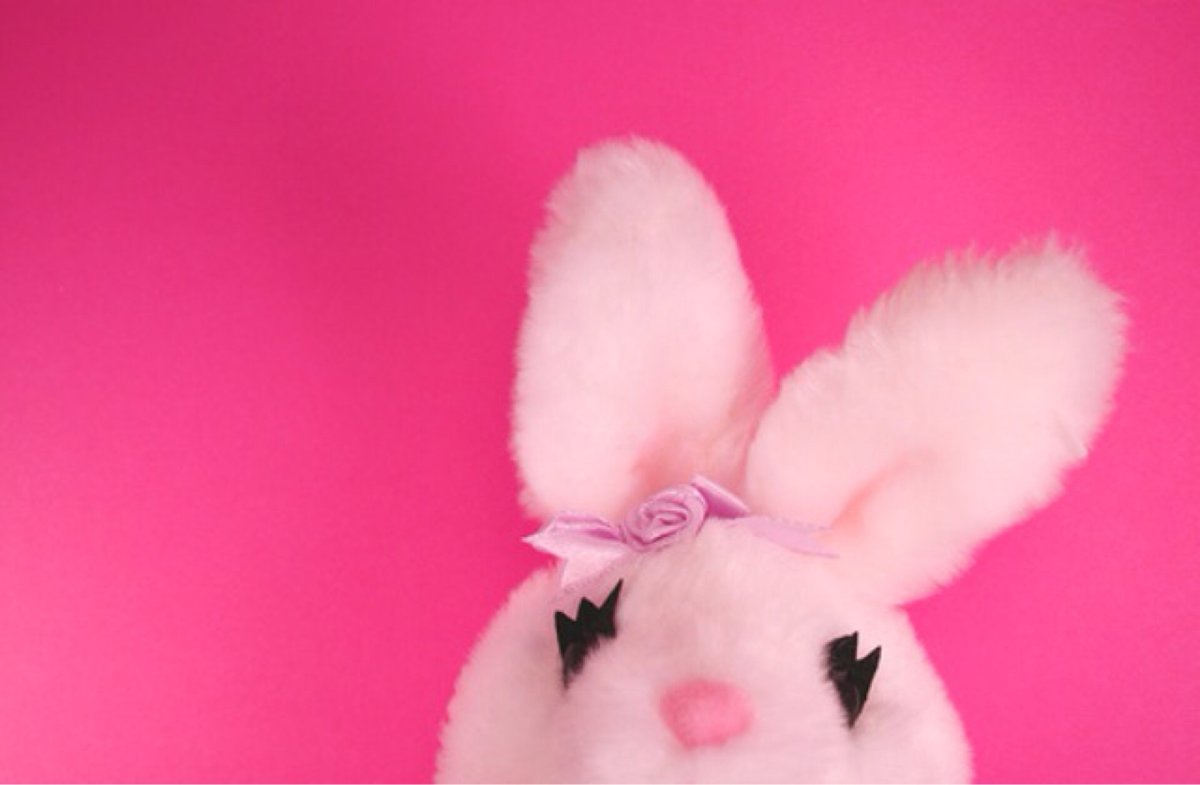 Розовый кролик логотип