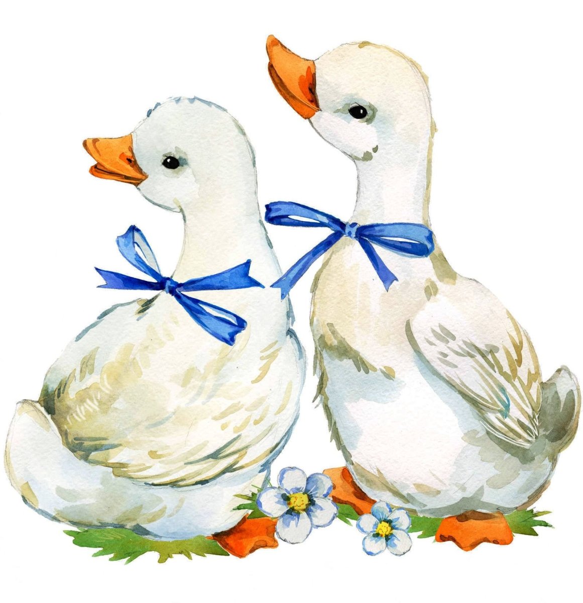 Гусь с бантиком