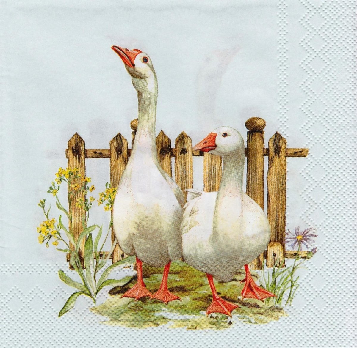 Гуси для декупажа