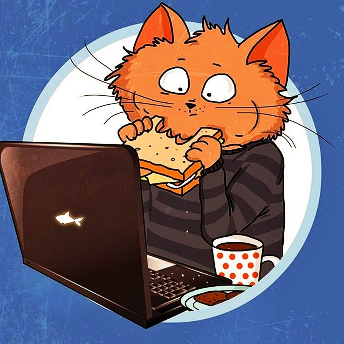 Котоаватарки от иллюстратора Bird born