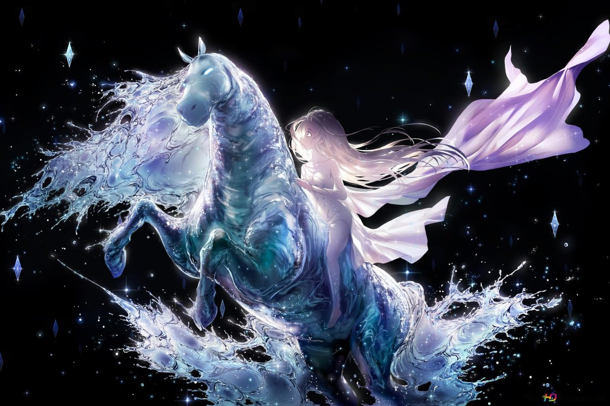 Конь из воды