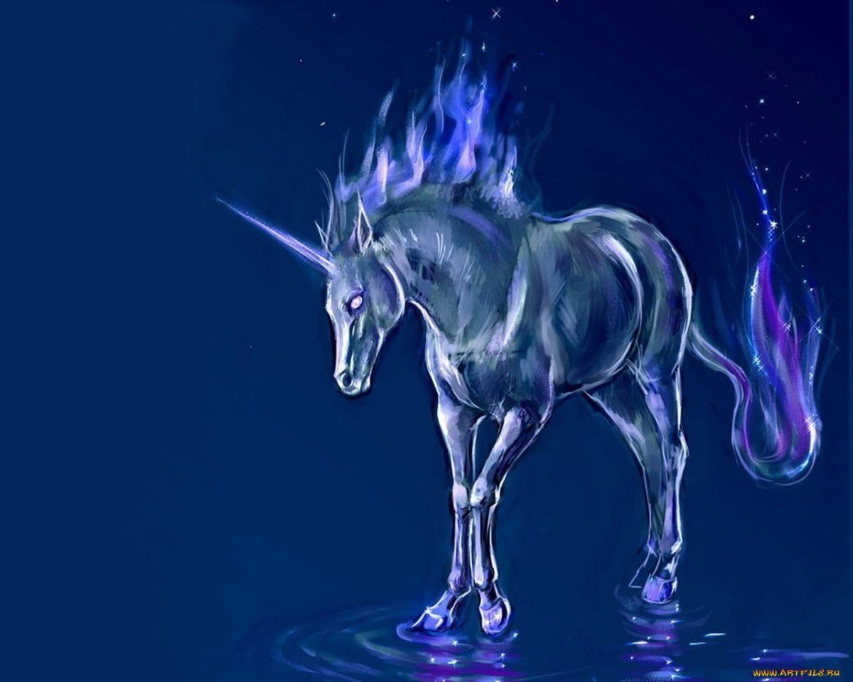 Синий Единорог