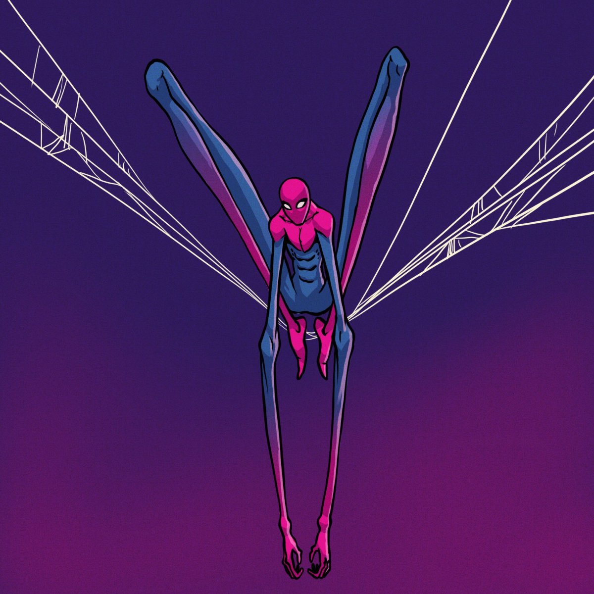 Человек паук арт