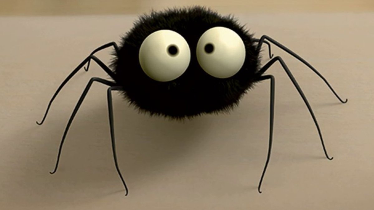 Веселый паучок