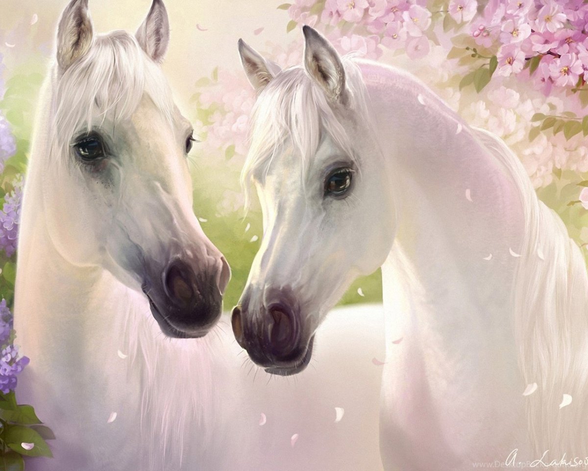 Милые лошадки