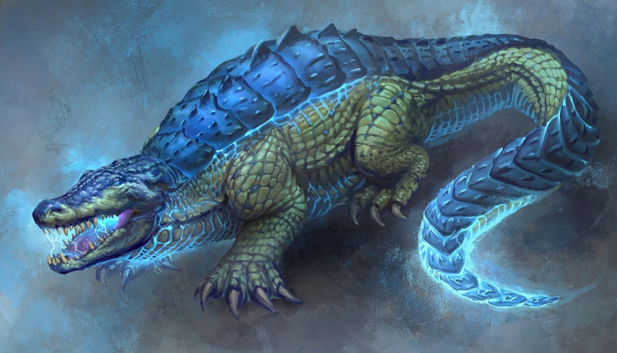 ДНД гигантский крокодил