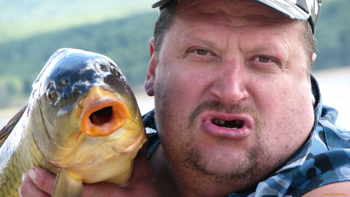 Прикольная рыба