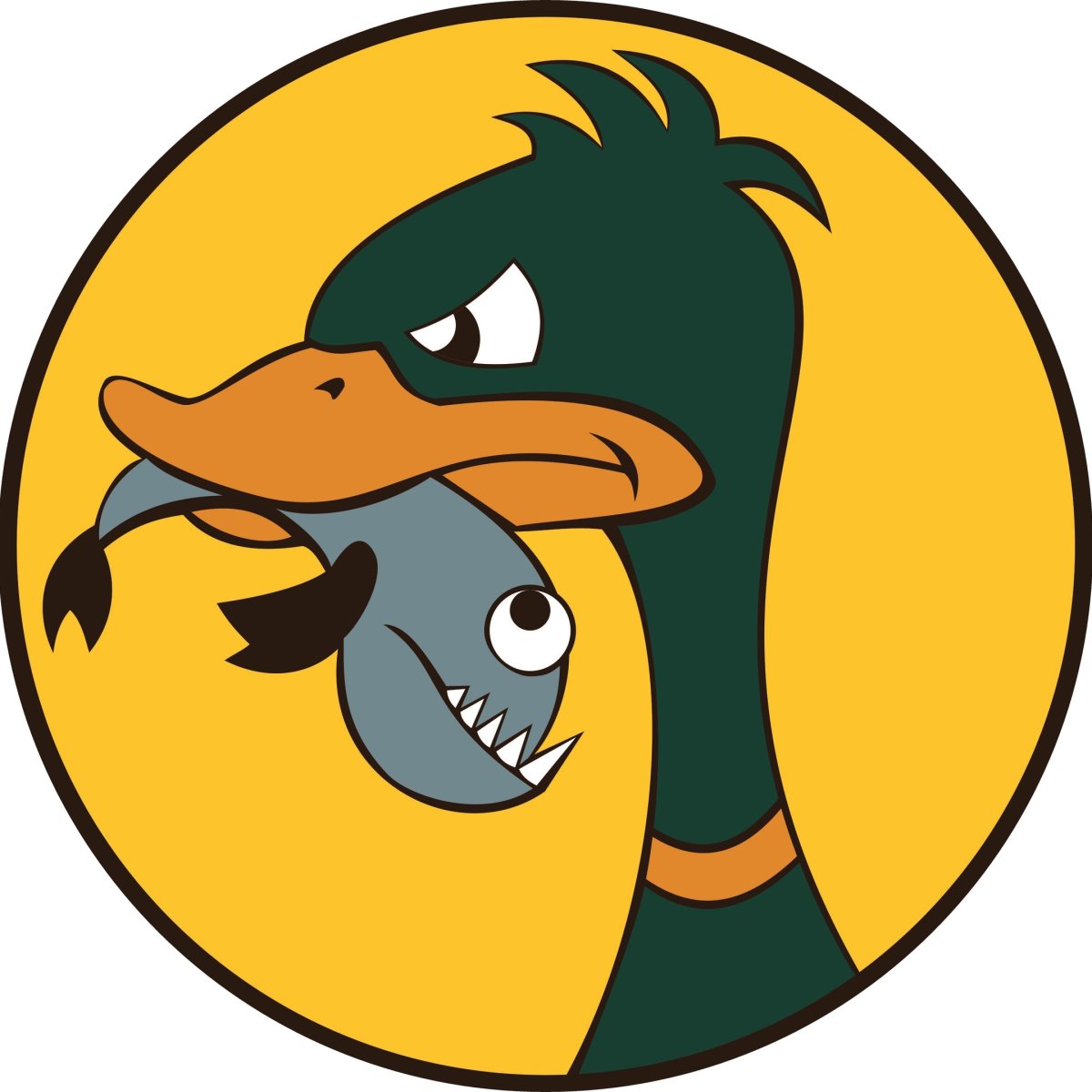 Дикая утка логотип