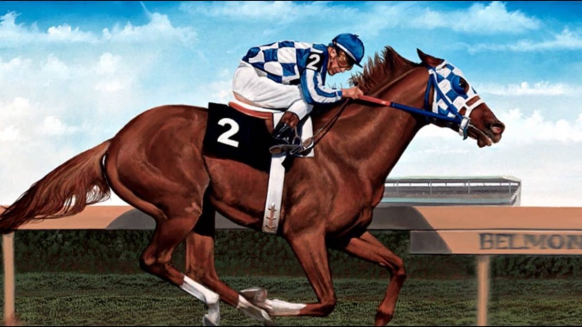 Вытянутые резвые лошади