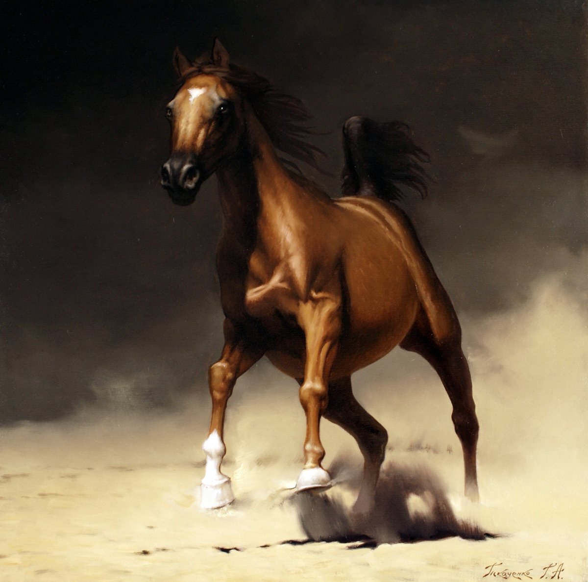 Скаковая лошадь секретариат