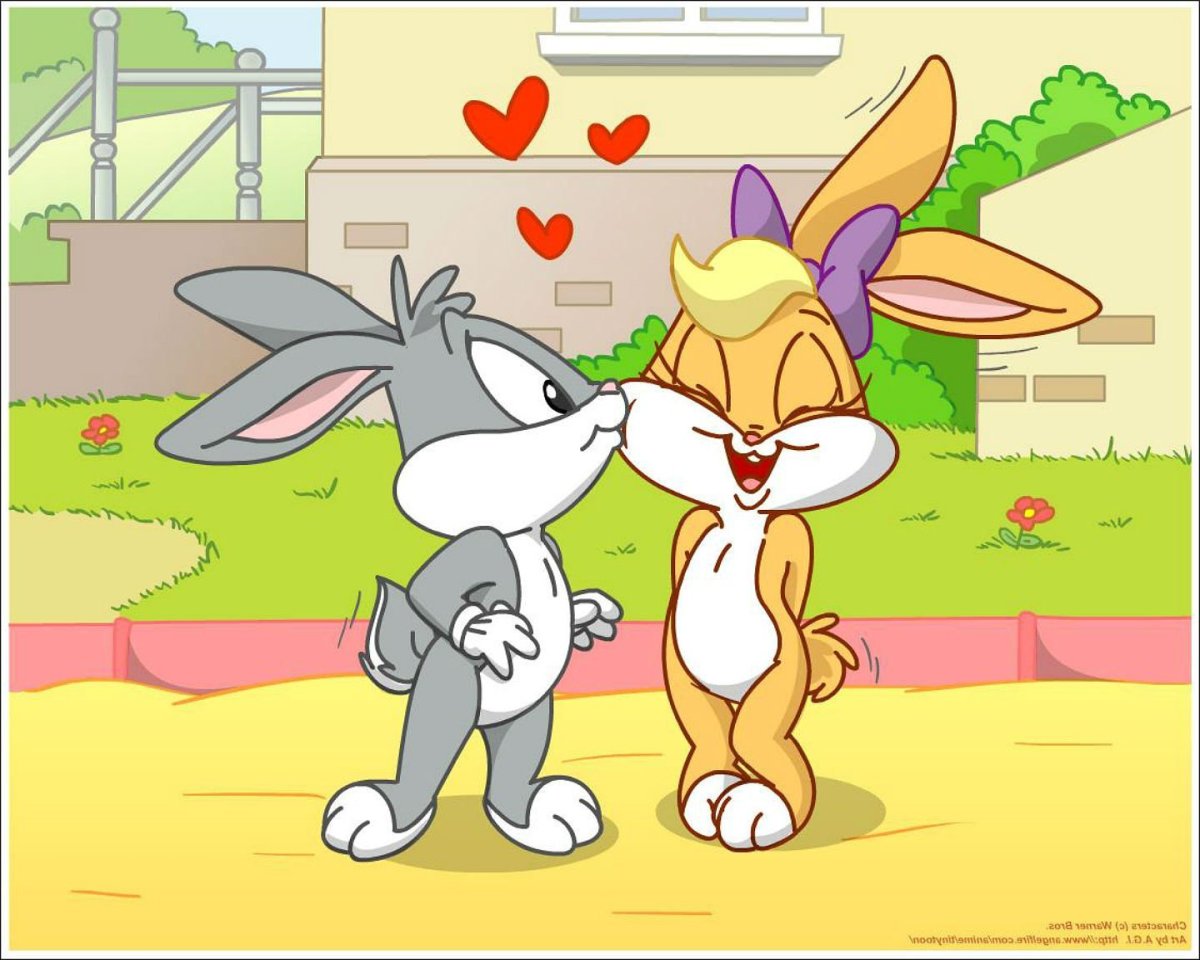 Бэби Луни Тюнз Лола и Багз