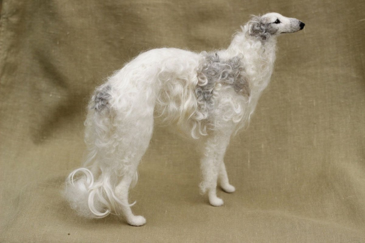 Мягкая игрушка борзая