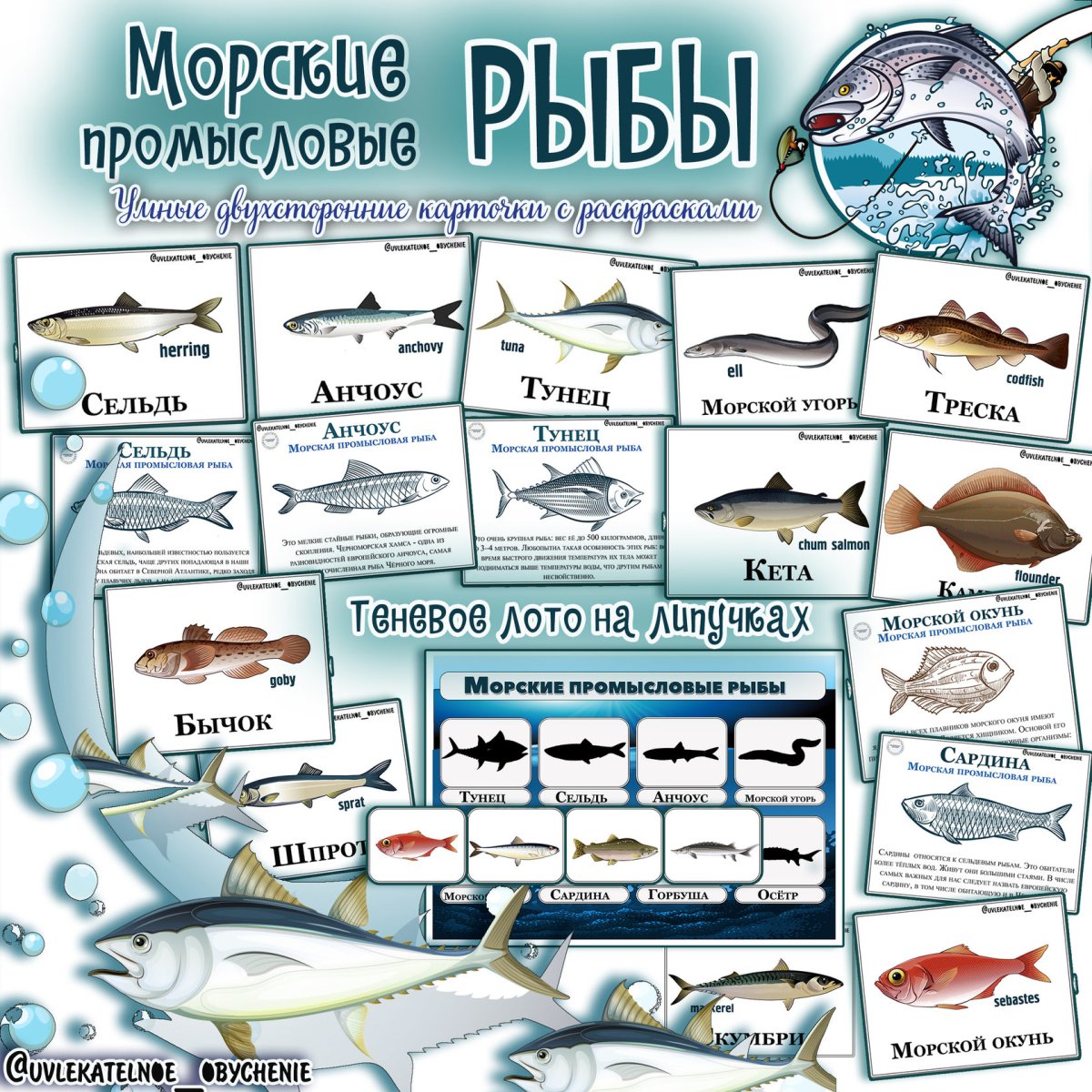Морская Промысловая рыба